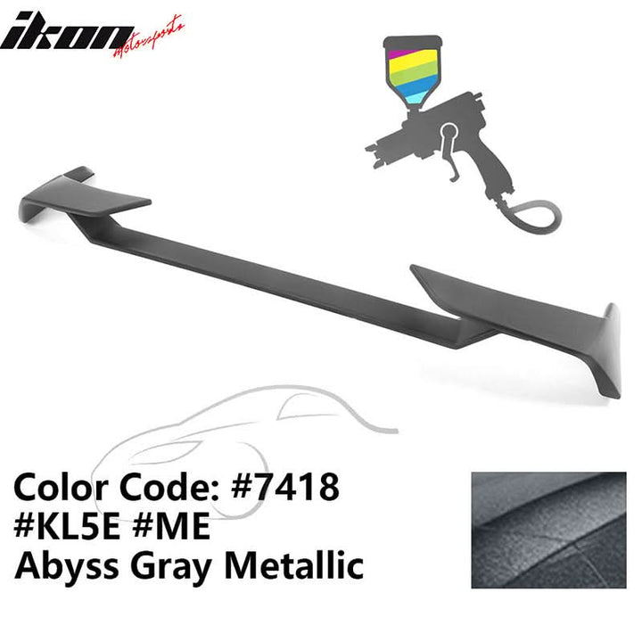 2021-2024 Ford Mustang Mach-E 3PCS Trunk Spoiler Wing Painted ABS