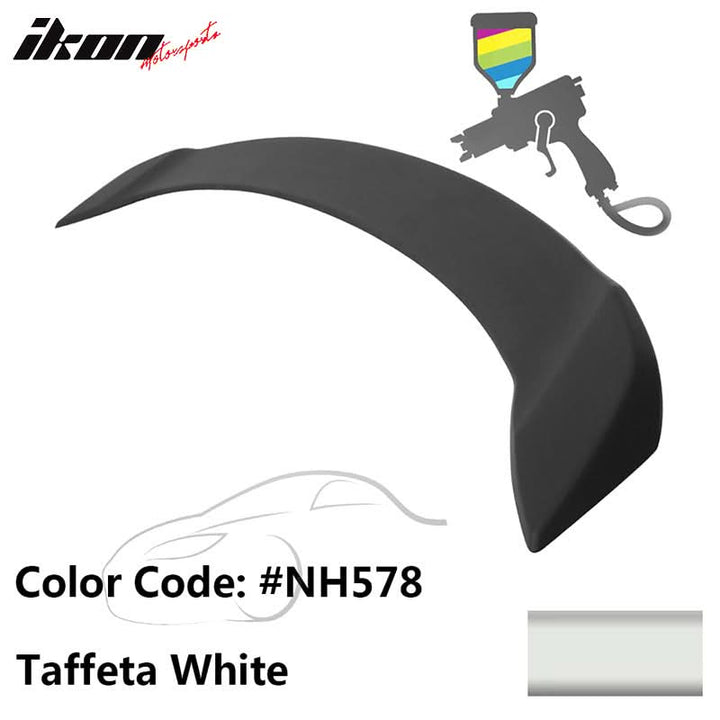 2008-12 Honda Accord 8th 4DR OE Style Matte Black Trunk Spoiler ABS