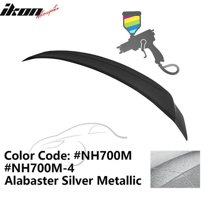 2018-2022 Honda Accord OE Style Painted Rear Trunk Spoiler ABS
