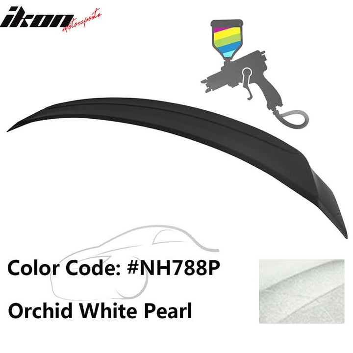 2018-2022 Honda Accord OE Style Painted Rear Trunk Spoiler ABS