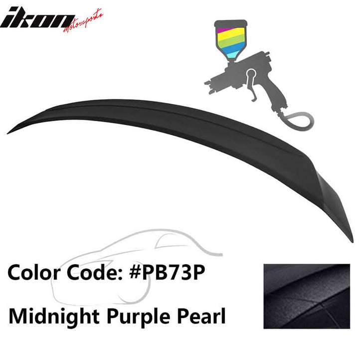 2018-2022 Honda Accord OE Style Painted Rear Trunk Spoiler ABS