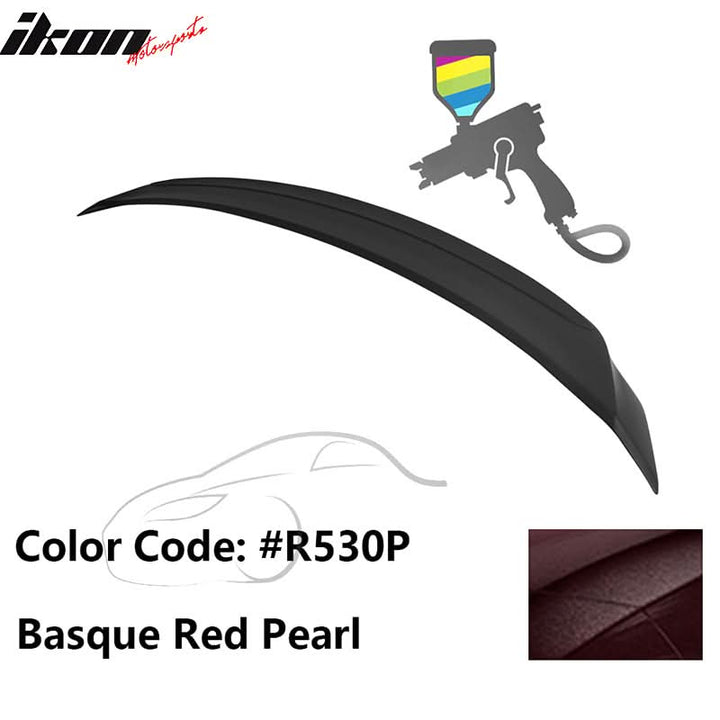 2018-2022 Honda Accord OE Style Painted Rear Trunk Spoiler ABS