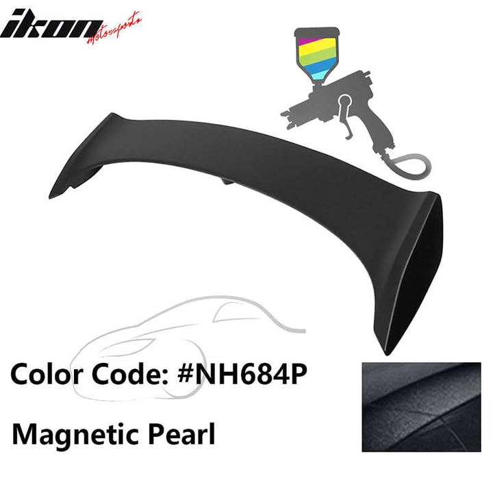 2006-2011 Honda Civic Painted Trunk Spoiler 3rd Brake LED Light ABS