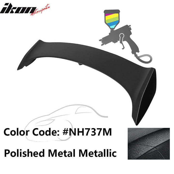 2006-2011 Honda Civic Painted Trunk Spoiler 3rd Brake LED Light ABS