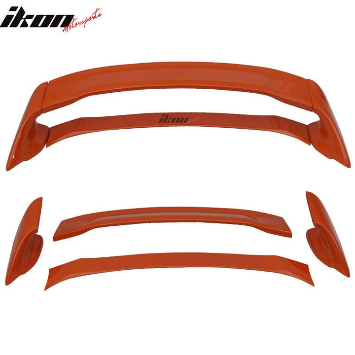2012-2015 Honda Civic Sedan Mugen Style Painted Trunk Spoiler Wing