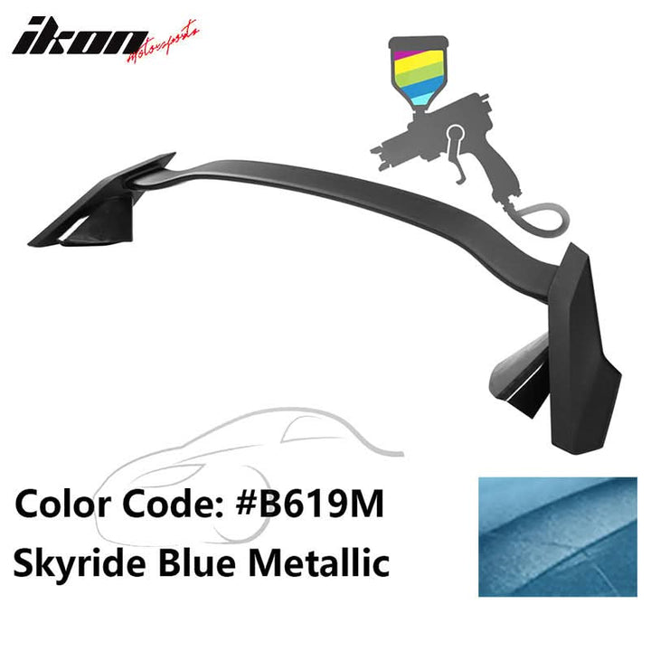 2016-2021 Honda Civic Sedan Painted Type R Trunk Spoiler ABS