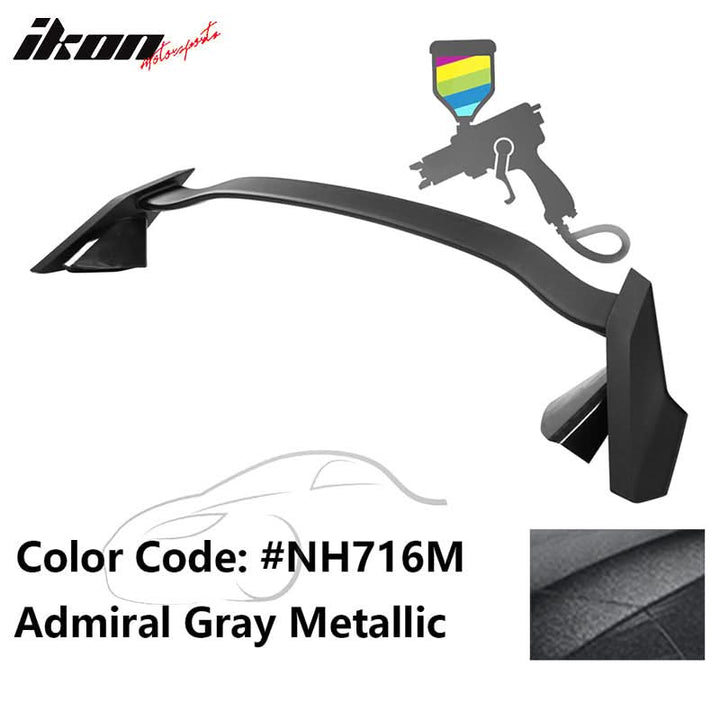 2016-2021 Honda Civic Sedan Painted Type R Trunk Spoiler ABS