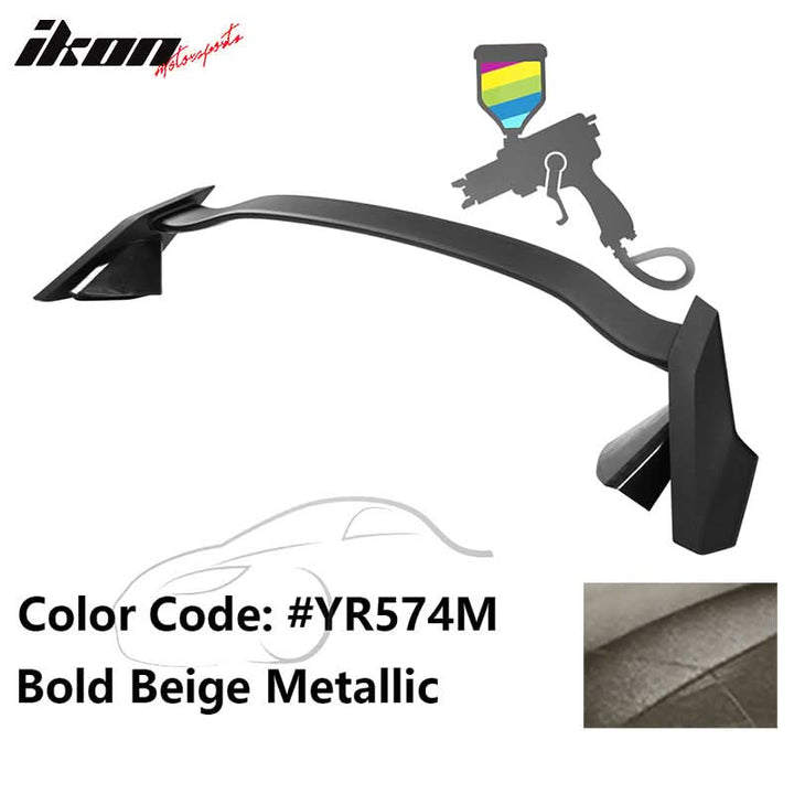 2016-2021 Honda Civic Sedan Painted Type R Trunk Spoiler ABS