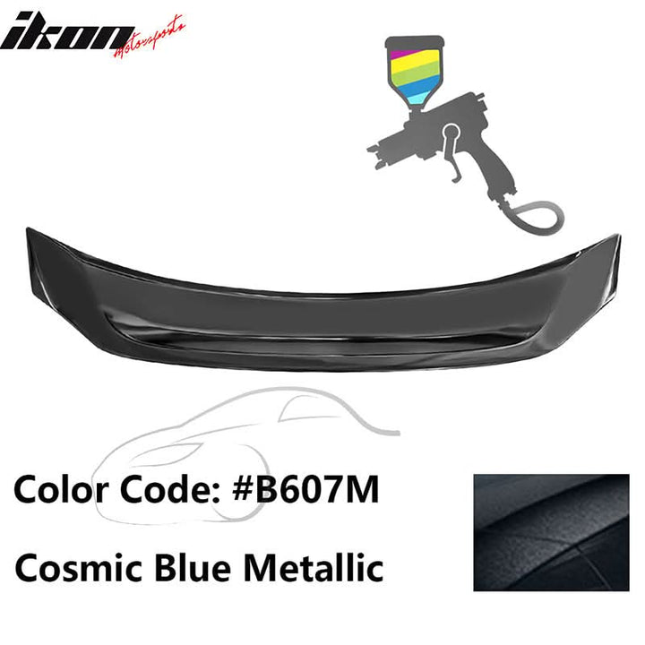 2016-2021 Honda Civic Sedan R Style Trunk Spoiler ABS