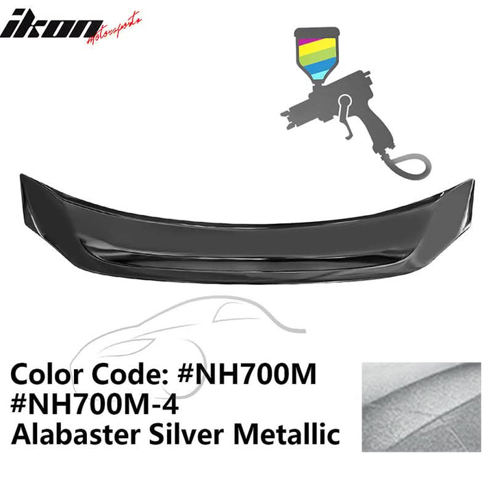 2016-2021 Honda Civic Sedan R Style Trunk Spoiler ABS