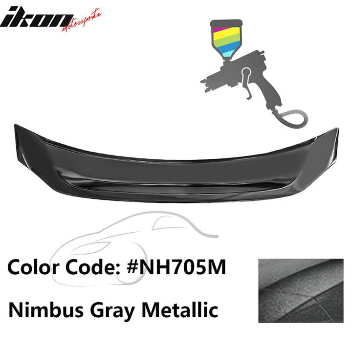 2016-2021 Honda Civic Sedan R Style Trunk Spoiler ABS