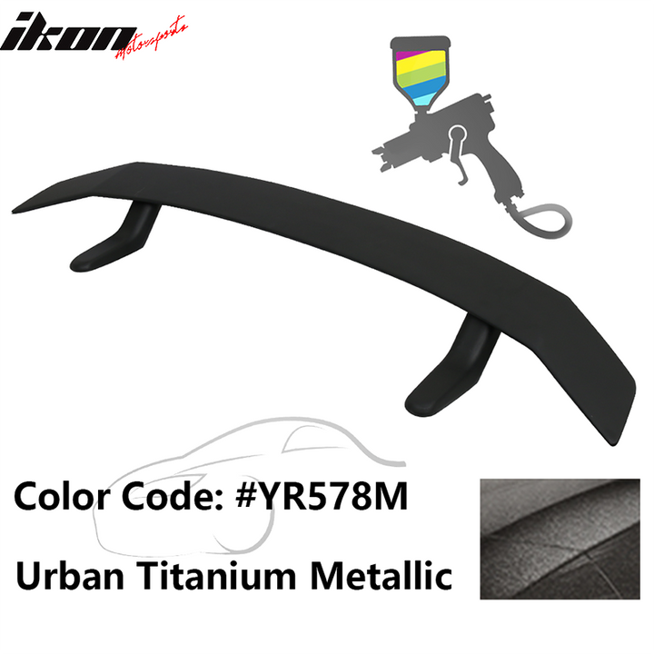 2016-2021 Honda Civic Sedan SI Coupe Style Painted Trunk Spoiler ABS