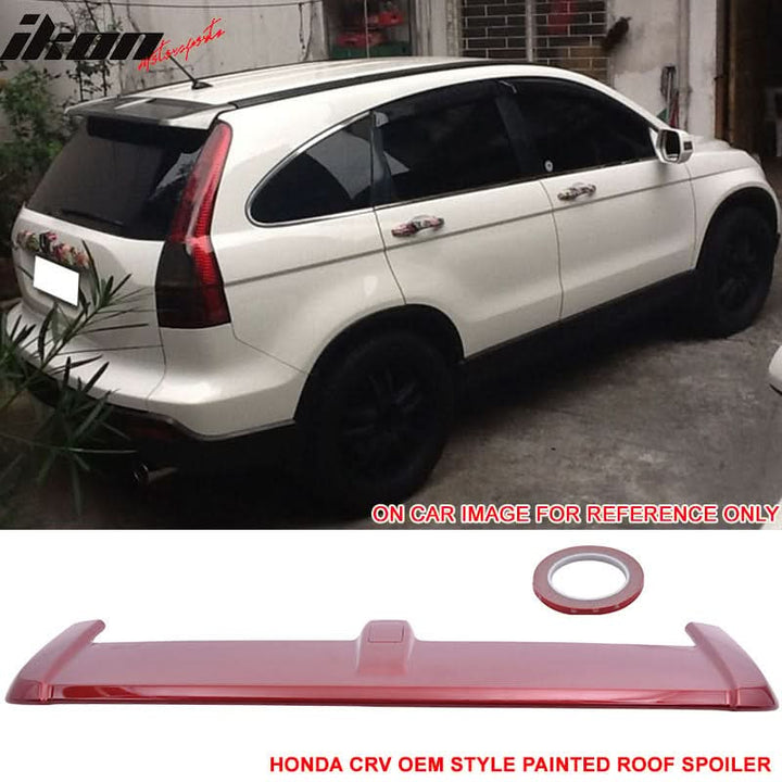 2007-2011 Honda CRV Rear Roof Spoiler Wing with LED Brake Light ABS