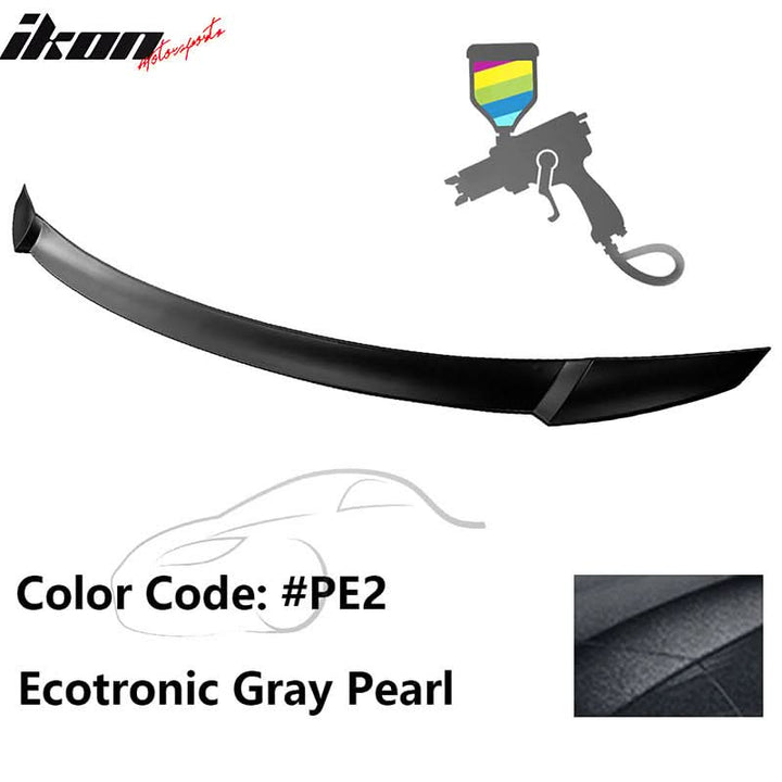 2021-2025 Hyundai Elantra 4DR Sedan M4 Rear Trunk Spoiler Wing ABS