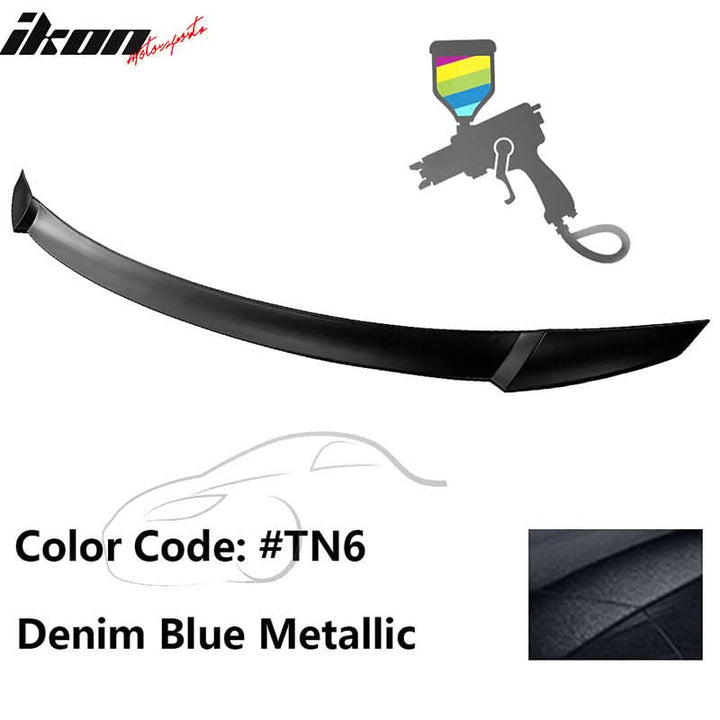2021-2025 Hyundai Elantra 4DR Sedan M4 Rear Trunk Spoiler Wing ABS