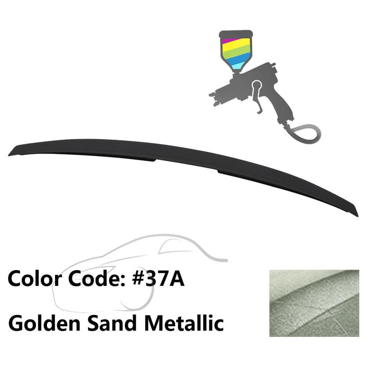 2004-2009 Mazda 3 Sedan Flush Mount  Painted Trunk Spoiler ABS