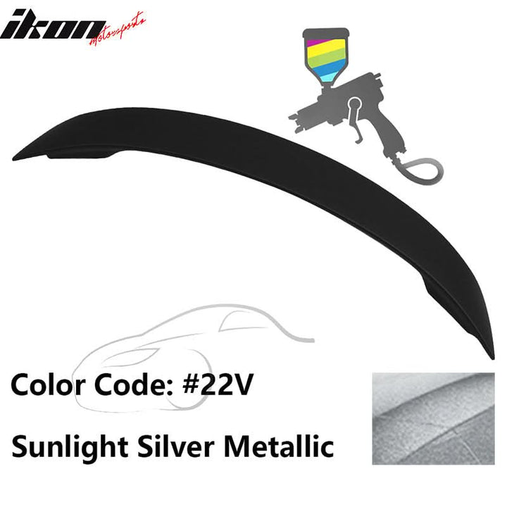 2010-2013 Mazda 3 Sedan OE Style Unpainted Rear Spoiler Wing ABS