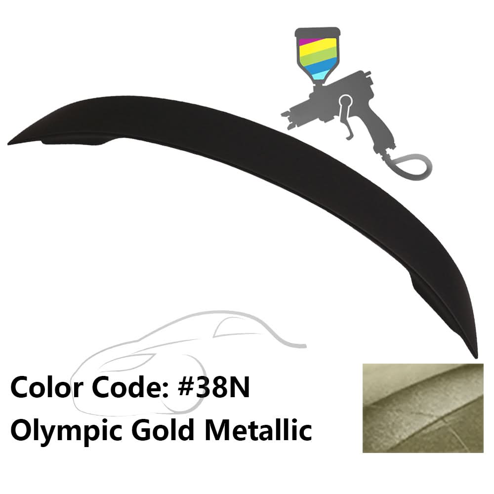 2010-2013 Mazda 3 Sedan OE Style Unpainted Rear Spoiler Wing ABS