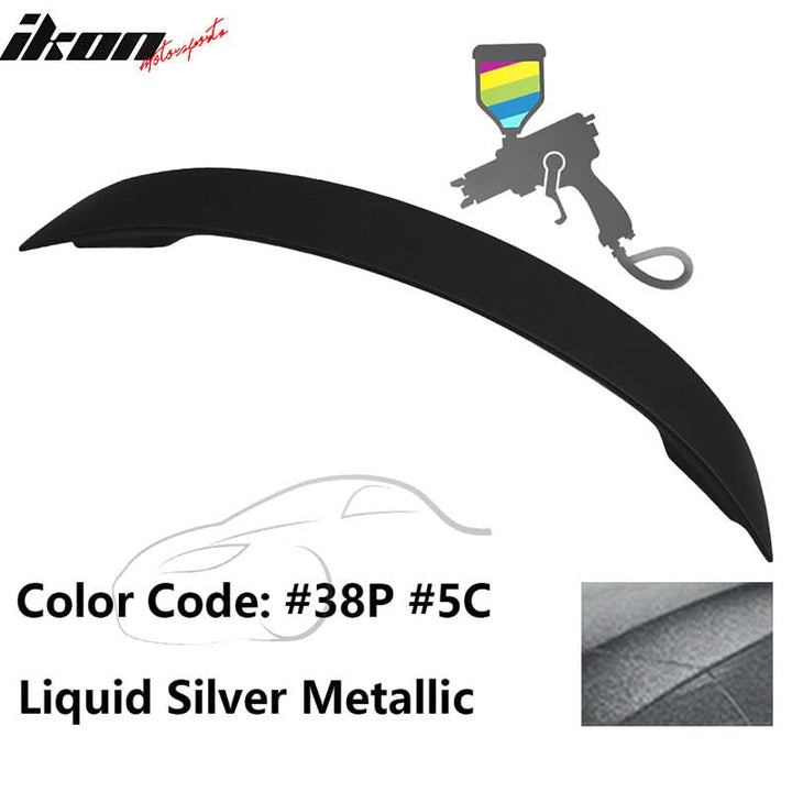 2010-2013 Mazda 3 Sedan OE Style Unpainted Rear Spoiler Wing ABS