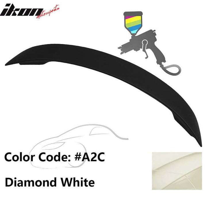 2010-2013 Mazda 3 Sedan OE Style Unpainted Rear Spoiler Wing ABS