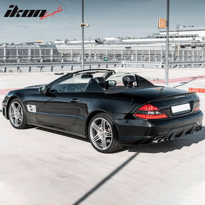 2003-2011 Benz R230 SL-Class Unpainted AMG Style Rear Spoiler Wing ABS