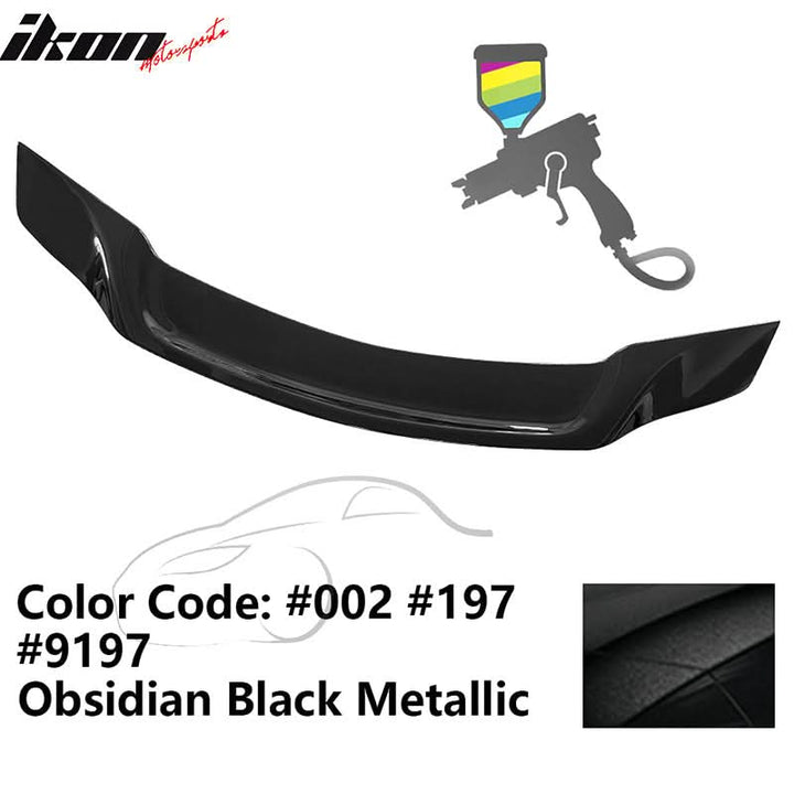 2008-2014 Benz W204 C-Class 4Dr R Style Trunk Spoiler A