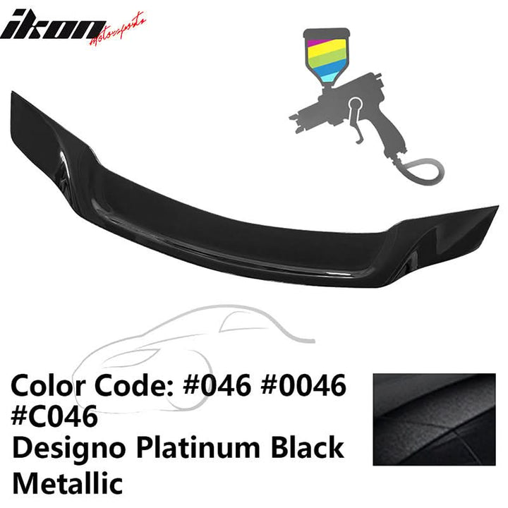 2008-2014 Benz W204 C-Class 4Dr R Style Trunk Spoiler A