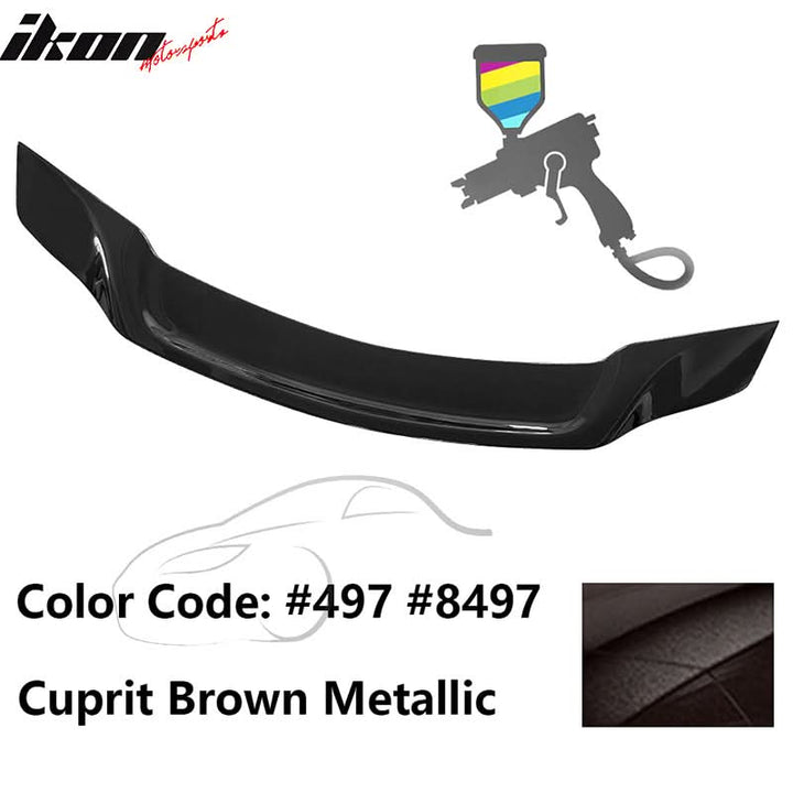 2008-2014 Benz W204 C-Class 4Dr R Style Trunk Spoiler A