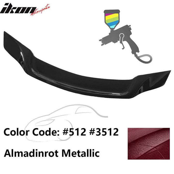 2008-2014 Benz W204 C-Class 4Dr R Style Trunk Spoiler A