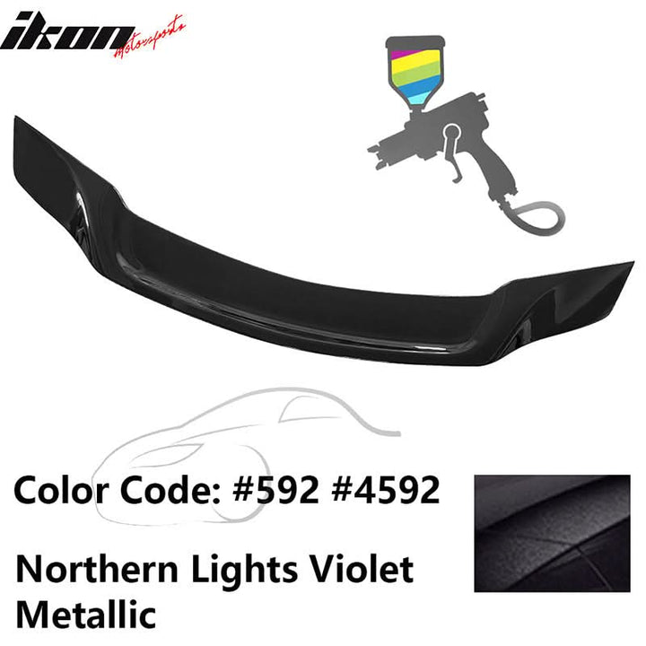 2008-2014 Benz W204 C-Class 4Dr R Style Trunk Spoiler A