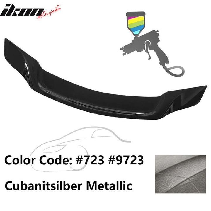 2008-2014 Benz W204 C-Class 4Dr R Style Trunk Spoiler A