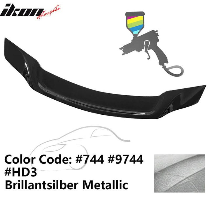 2008-2014 Benz W204 C-Class 4Dr R Style Trunk Spoiler A