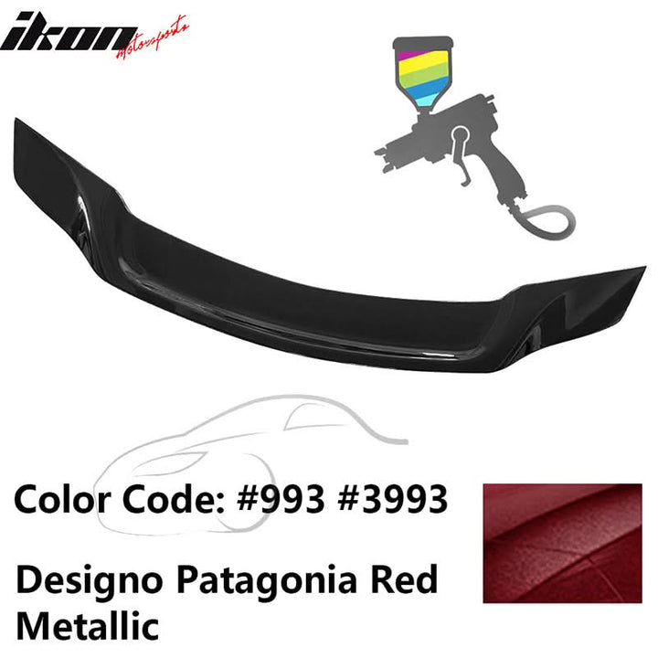 2008-2014 Benz W204 C-Class 4Dr R Style Trunk Spoiler A