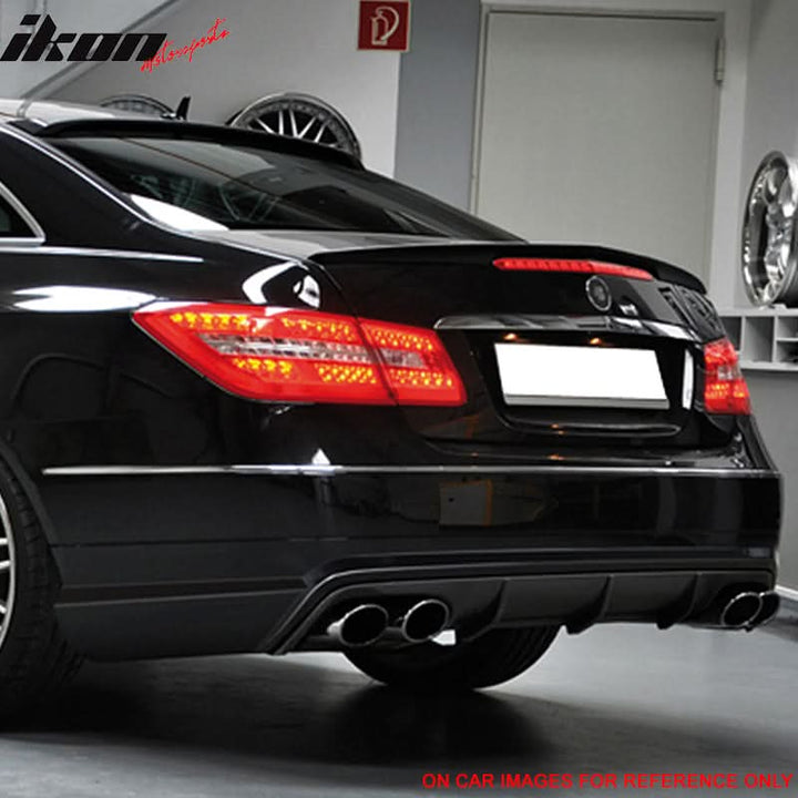 2010-2017 Benz W207 C207 2Dr Coupe Matte Window Roof Spoiler