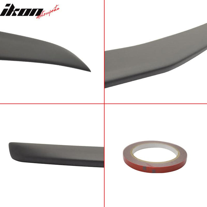 2010-2017 Benz W207 C207 2Dr Coupe Matte Window Roof Spoiler