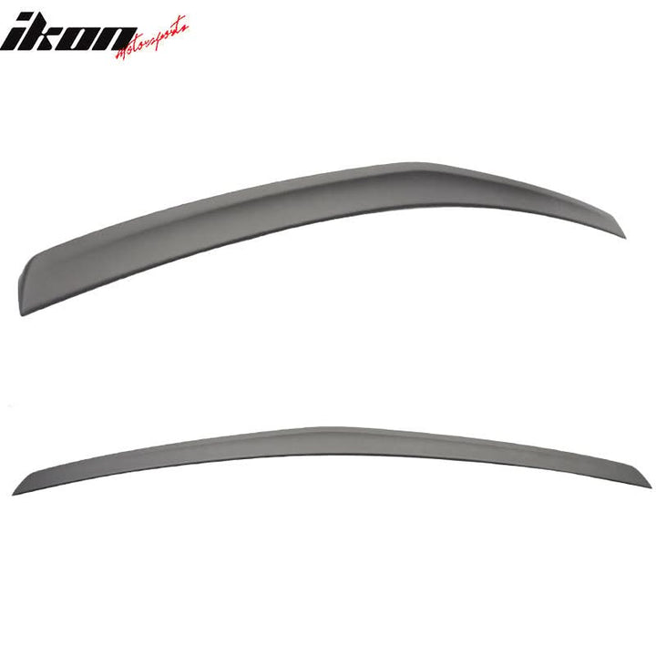 2010-2016 Benz W212 Matte Black A Style Rear Spoiler Wing