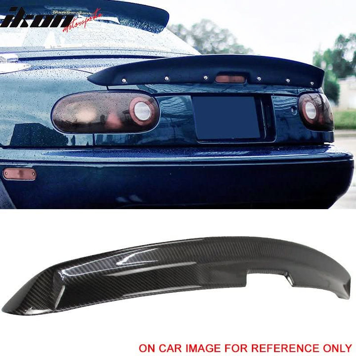 1990-1997 Mazda Miata MX5 MK1 KG Trunk Spoiler Wing Carbon Fiber