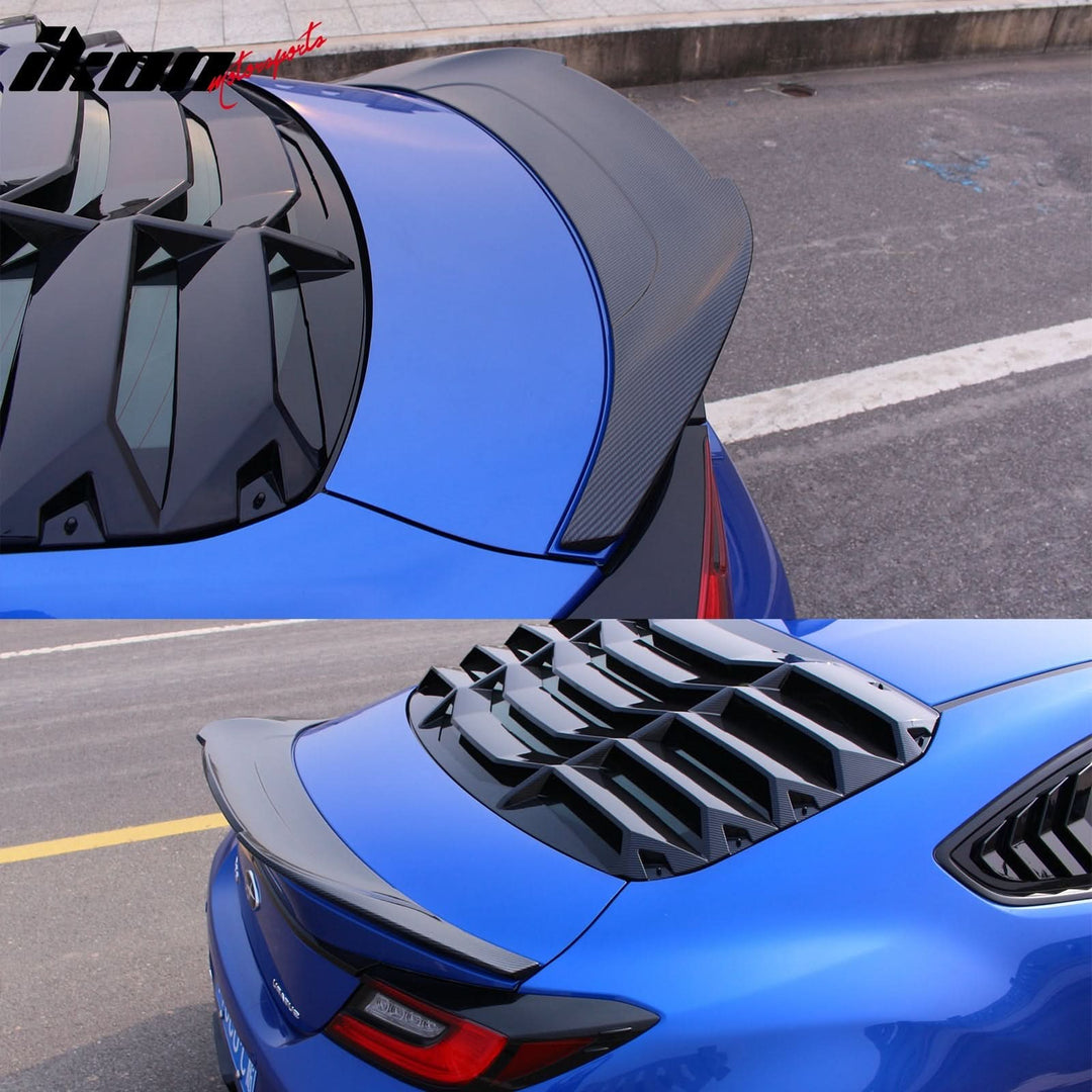 2022-2025 Subaru BRZ Toyota GR86 V Trunk Spoiler