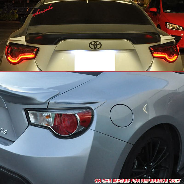 2013-2020 Scion FRS Subaru BRZ Toyota 86 C7P Trunk Spoiler Side Wing