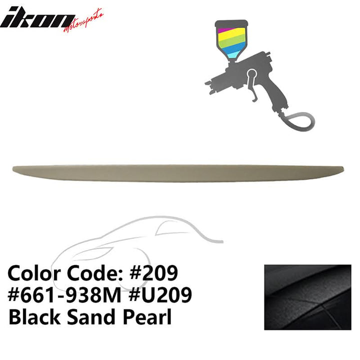 2012-2014 Toyota Camry OE Style Rear Trunk Spoiler Wing Painted Color