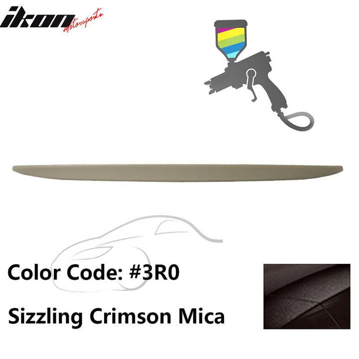 2012-2014 Toyota Camry OE Style Rear Trunk Spoiler Wing Painted Color