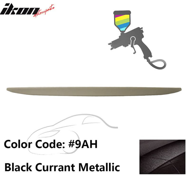 2012-2014 Toyota Camry OE Style Rear Trunk Spoiler Wing Painted Color