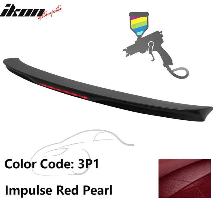 2014-2019 Toyota Corolla OEM Style Trunk Spoiler ABS Painted