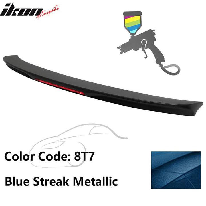 2014-2019 Toyota Corolla OEM Style Trunk Spoiler ABS Painted