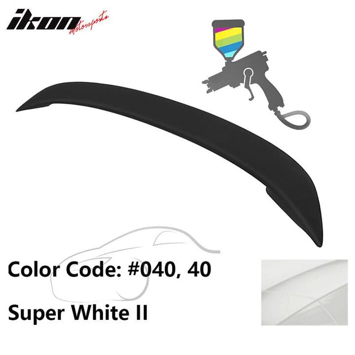1998-2002 Toyota Corolla Rear Trunk Spoiler W/LED ABS