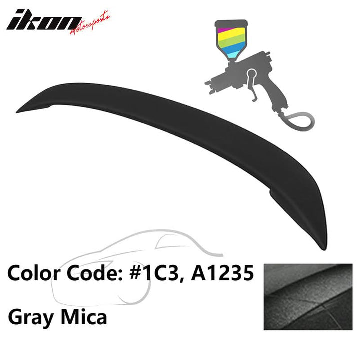 1998-2002 Toyota Corolla Rear Trunk Spoiler W/LED ABS