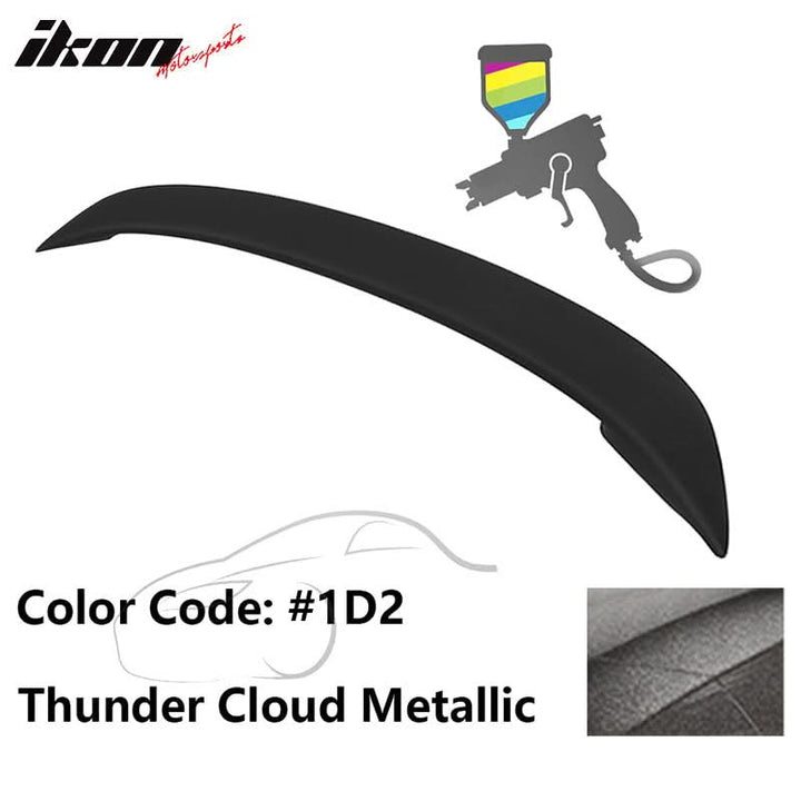1998-2002 Toyota Corolla Rear Trunk Spoiler W/LED ABS