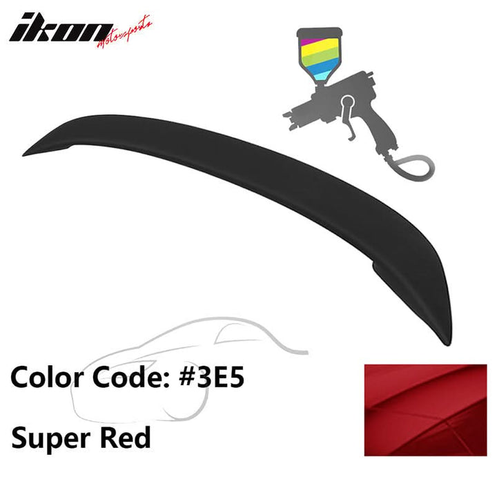 1998-2002 Toyota Corolla Rear Trunk Spoiler W/LED ABS