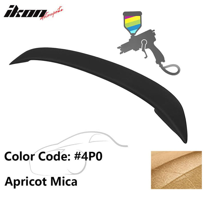 1998-2002 Toyota Corolla Rear Trunk Spoiler W/LED ABS