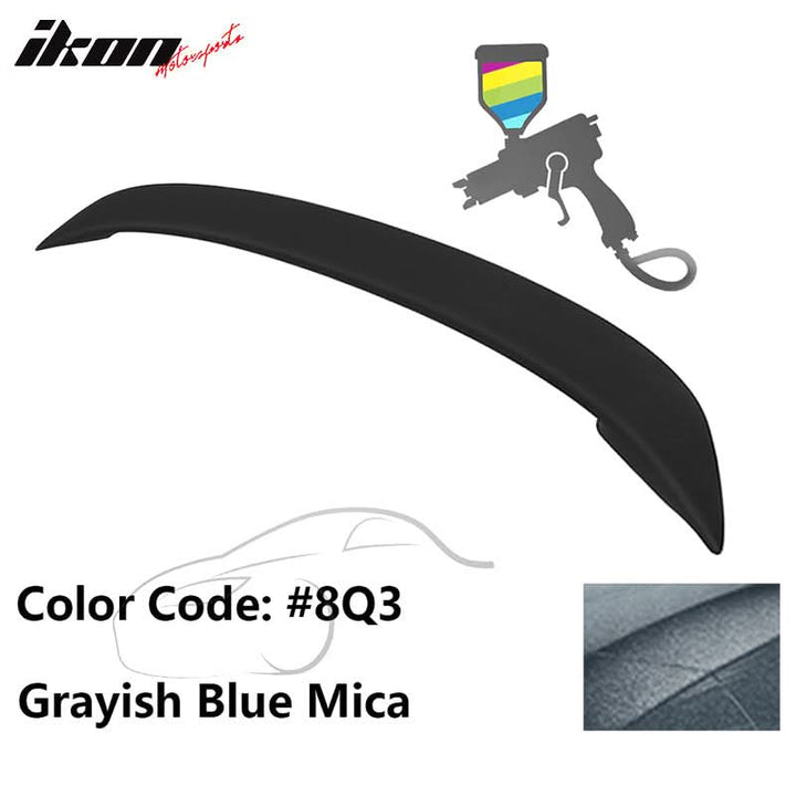 1998-2002 Toyota Corolla Rear Trunk Spoiler W/LED ABS